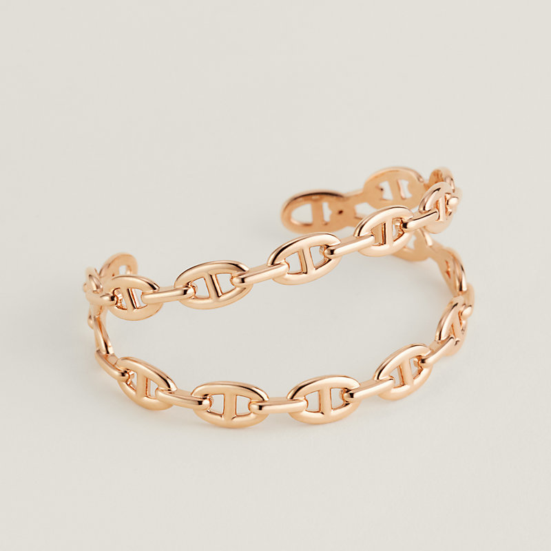 Chaine d'ancre Enchainee 더블 브레이슬릿 | Hermès - 에르메스 대한민국